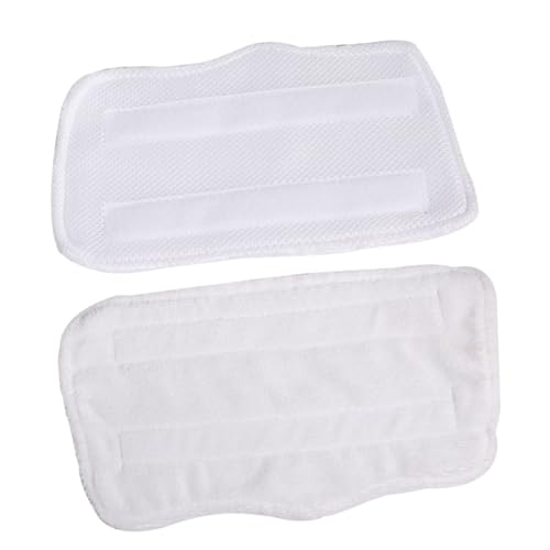 PERSELOSO 8 Stück Teiliges Mikrofaser Wischbezug Set für Dampfmop Waschbare und Wiederverwendbare Reinigungspads für Hartböden Weiß PERSELOSO 8 Stück Teiliges Mikrofaser Wischbezug Set für Dampfmop Waschbare und Wiederverwendbare Reinigungspads für Hartböden Weiß von PERSELOSO