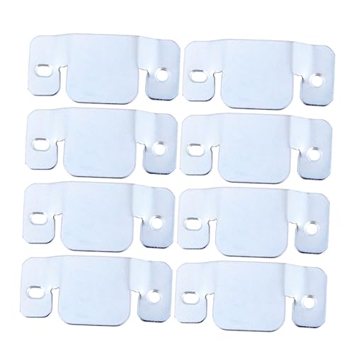 PERSELOSO 8 Stück Teiliges Sofa Verbindungsset Robuste Verbindungsklammern für Couch und Möbel Unsichtbare Installation für Sofas und Wohnräume von PERSELOSO