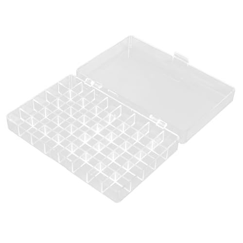 PERSELOSO Aufbewahrungsbox Acryl Perlenorganisator Angelhakenhalter Aufbewahrungsbehälter Für Perlen Bastelbedarfskoffer Bürospeicherboxen Behälter Für Nagelschmuck Transparent PERSELOSO Aufbewahrungsbox Acryl Perlenorganisator Angelhakenhalter Aufbewahrungsbehälter Für Perlen Bastelbedarfskoffer Bürospeicherboxen Behälter Für Nagelschmuck Transparent von PERSELOSO