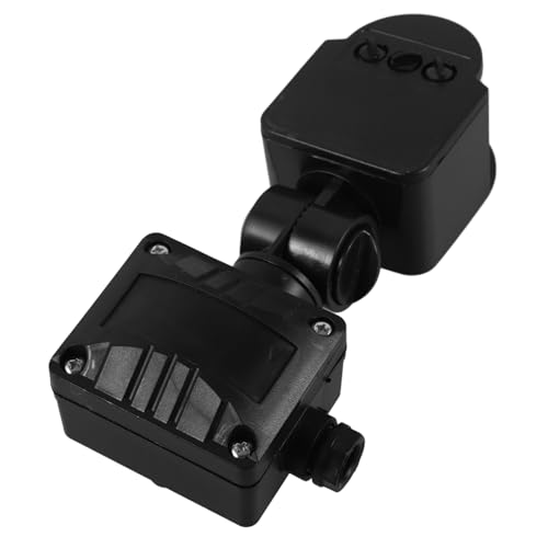 PERSELOSO Bewegungssensor für Außenbereich Wasserdichter Infrarotsensor für Garten und Garagenbeleuchtung Zuverlässige Sicherheits und Lichtsteuerung Schwarz PERSELOSO Bewegungssensor für Außenbereich Wasserdichter Infrarotsensor für Garten und Garagenbeleuchtung Zuverlässige Sicherheits und Lichtsteuerung Schwarz von PERSELOSO