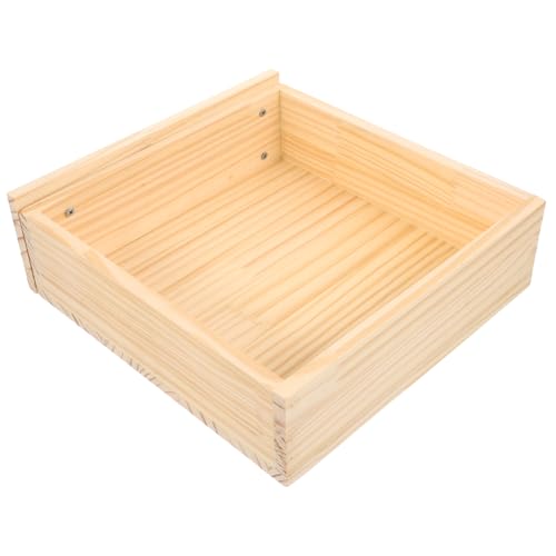 PERSELOSO Holzschublade Unbehandelte Vielseitige Schublade Für Heimgebrauch Einfache Design Für Möbel Und Aufbewahrung von PERSELOSO