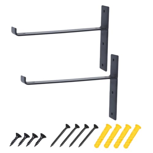 PERSELOSO DIY Wandregal Teiliges Vintage Regalset mit Metall Förmigen Halterungen Platzsparend Vielseitig für Wohnzimmer Schlafzimmer Büro Einfach zu Montieren Langlebig und Dekorativ PERSELOSO DIY Wandregal Teiliges Vintage Regalset mit Metall Förmigen Halterungen Platzsparend Vielseitig für Wohnzimmer Schlafzimmer Büro Einfach zu Montieren Langlebig und Dekorativ von PERSELOSO