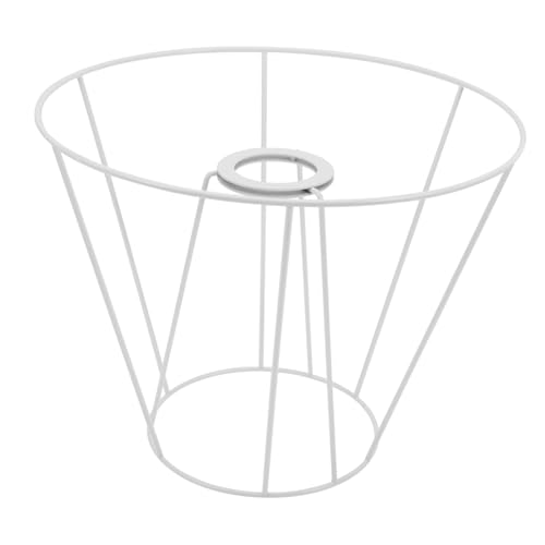 PERSELOSO Diy Lampenschirmgestell mit Lichtkäfigschutz Robustes für Tischlampen und Deckenleuchten Einfache Installation Vielseitig Einsetzbar für Dekoration PERSELOSO Diy Lampenschirmgestell mit Lichtkäfigschutz Robustes für Tischlampen und Deckenleuchten Einfache Installation Vielseitig Einsetzbar für Dekoration von PERSELOSO