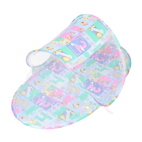 PERSELOSO Faltbares Babybett Zelt mit Reißverschluss Moskitonetz für Kinderbetten Pop Up Mesh Zelt für Sofortigen Einsatz Boot Design für Sichere Schlafumgebung von PERSELOSO