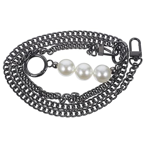 PERSELOSO Faux Pearl Handtaschen Kettengurt Verlängerung mit Metallverschluss Ersatzkette für Handtaschen und Geldbörsen für DIY Projekte von PERSELOSO