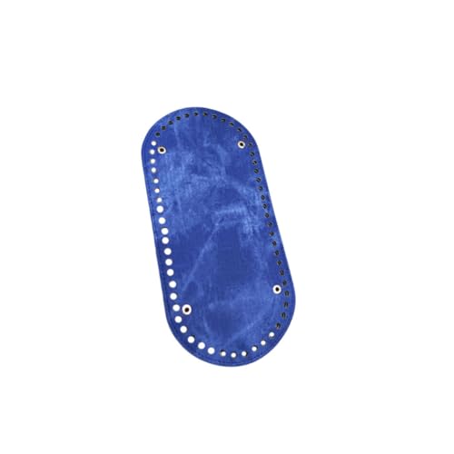 PERSELOSO Geflochtene Bodenplatte Haken Stricktasche Häkeln Selbstgemachte Tasche Handgefertigter Gehäkelter Boden Nähen Bausatz Zum Selbermachen Einer Handtasche Stich Blue Zufällige Farbe von PERSELOSO