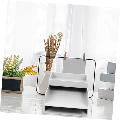 PERSELOSO Große Kapazität Stapelbare Desktop Aufbewahrungsbox Abs Robust Dokumentenablage Büro Organizer für Briefe Akten Geeignet Arbeitsplatz Ordnungssystem Weiß Teilig PERSELOSO Große Kapazität Stapelbare Desktop Aufbewahrungsbox Abs Robust Dokumentenablage Büro Organizer für Briefe Akten Geeignet Arbeitsplatz Ordnungssystem Weiß Teilig von PERSELOSO