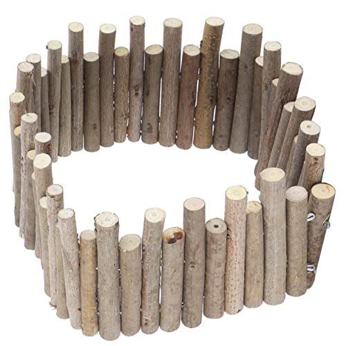 PERSELOSO Hamsterzaun aus Holz Sicheres und Langlebiges für Hamsterkäfig Isolierendes Zubehör für Kleintiere Dekorativ und Praktisch Beißenfest und Leicht zu Reinigen PERSELOSO Hamsterzaun aus Holz Sicheres und Langlebiges für Hamsterkäfig Isolierendes Zubehör für Kleintiere Dekorativ und Praktisch Beißenfest und Leicht zu Reinigen von PERSELOSO
