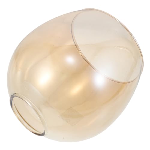 PERSELOSO Handgeblasener Glaslampenschirm Ersatz Elektroplattiert Vintage Glas Globe Lampenschirm Für Wand Pendelleuchten Mit Anpassbarer Montage Für Wohnzimmer Schlafzimmer von PERSELOSO