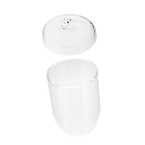 PERSELOSO Hochreiner Quarzit tiegel Hitzebeständig mit Deckel Schmelztiegel für Edelmetallgießen Wissenschaftliche Experimente Präzise Isolierung von PERSELOSO