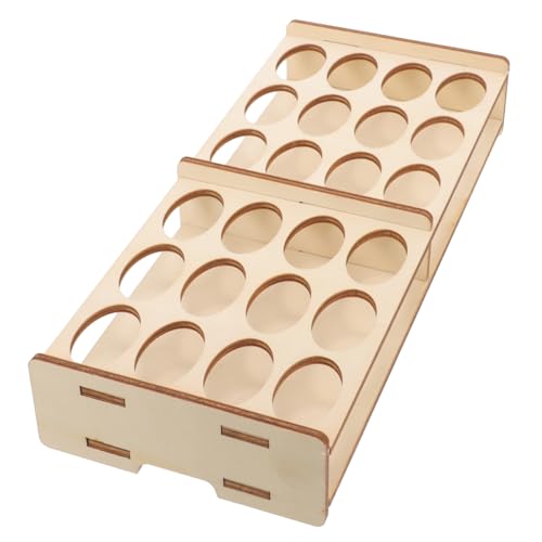 PERSELOSO Holzfarb Organizer Multifunktionales Regal für Künstlerbedarf Fächer für Wasserfarben und Langlebig für Kreative Projekte im Büro und Zuhause PERSELOSO Holzfarb Organizer Multifunktionales Regal für Künstlerbedarf Fächer für Wasserfarben und Langlebig für Kreative Projekte im Büro und Zuhause von PERSELOSO