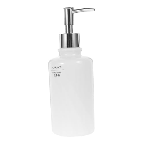PERSELOSO Keramik Seifenspender mit Druckpumpe Refillable Lotionspender aus Keramik für Flüssigseife Shampoo Duschgel Handseife Badezimmer Kosmetik Flasche von PERSELOSO