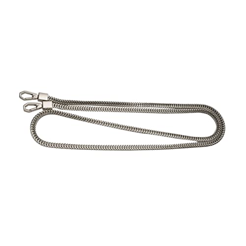 PERSELOSO Ketten Schulterriemen für Handtaschen Verstellbare Taschenkette Metall Silber für Umhängetaschen und DIY Projekte Robust und Langlebig Zwei Stabilen Schnallen für Einfache PERSELOSO Ketten Schulterriemen für Handtaschen Verstellbare Taschenkette Metall Silber für Umhängetaschen und DIY Projekte Robust und Langlebig Zwei Stabilen Schnallen für Einfache von PERSELOSO