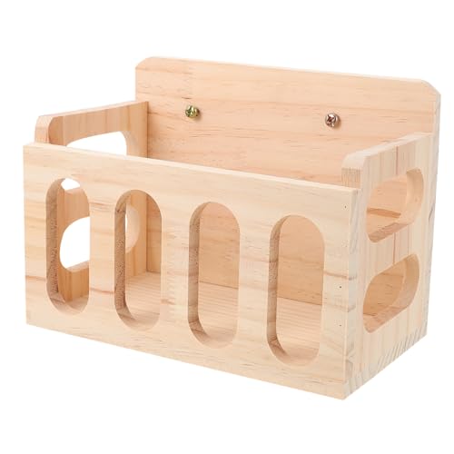 PERSELOSO Kaninchen Heu-futterspender Aus Holz Für Meerschweinchen Und Chinchillas Platzsparendes Design Zur Abfallreduzierung Leicht Zu Reinigen Robust Und Sicher Für Kleintiere PERSELOSO Kaninchen Heu-futterspender Aus Holz Für Meerschweinchen Und Chinchillas Platzsparendes Design Zur Abfallreduzierung Leicht Zu Reinigen Robust Und Sicher Für Kleintiere von PERSELOSO