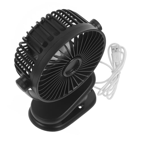 PERSELOSO Kompakter USB Tischventilator mit Clip Leiser Mini Lüfter für Büro und Zuhause Geschwindigkeitsstufen Tragbar für Laptop und Powerbank PERSELOSO Kompakter USB Tischventilator mit Clip Leiser Mini Lüfter für Büro und Zuhause Geschwindigkeitsstufen Tragbar für Laptop und Powerbank von PERSELOSO