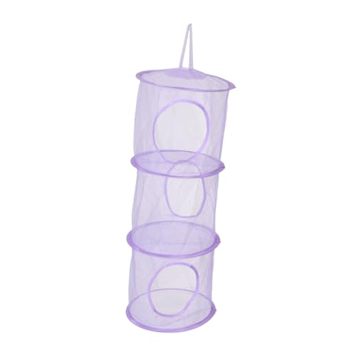 PERSELOSO Kompartimentiger Aufbewahrungskorb aus Mesh Faltbarer Hängeorganizer für Kinderzimmer Multifunktionaler und Kleiderbehälter Platzsparend Rosa PERSELOSO Kompartimentiger Aufbewahrungskorb aus Mesh Faltbarer Hängeorganizer für Kinderzimmer Multifunktionaler und Kleiderbehälter Platzsparend Rosa von PERSELOSO