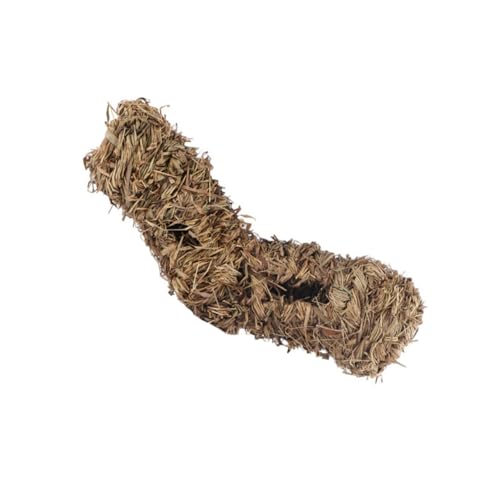 PERSELOSO Kreatives Hamster Nest aus Natürlichem Material Sicheres Haustier Nest Tunnel für Hamster und Kleintiere Dekoratives und Unterhaltsames Versteck für Kleine Nager PERSELOSO Kreatives Hamster Nest aus Natürlichem Material Sicheres Haustier Nest Tunnel für Hamster und Kleintiere Dekoratives und Unterhaltsames Versteck für Kleine Nager von PERSELOSO