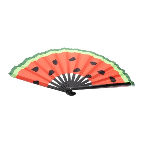 PERSELOSO Leuchtender Faltfächer Wassermelone Großer Japanischer Handventilator für Partys Hochzeiten und Festivals Dekorativ und Leuchtend im Dunkeln als für Freunde und Familie PERSELOSO Leuchtender Faltfächer Wassermelone Großer Japanischer Handventilator für Partys Hochzeiten und Festivals Dekorativ und Leuchtend im Dunkeln als für Freunde und Familie von PERSELOSO