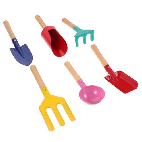 PERSELOSO Mini Gartenwerkzeug Set für Teiliges Farbenfrohes Gartenwerkzeug für Pflanzen und Gärtnern im Freien Leicht und Langlebig Gefertigt von PERSELOSO