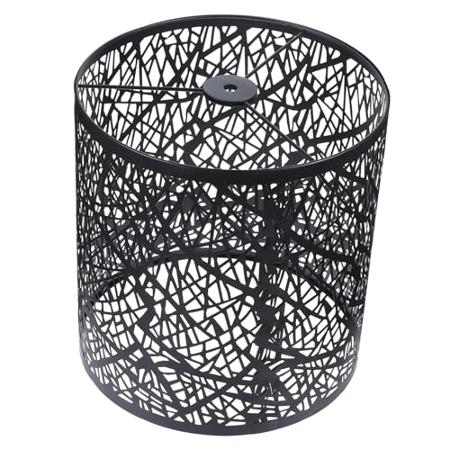 PERSELOSO Moderner Tischlampenschirm aus Hohlschnitzmuster für Wand und Deckenlampen Robuste und Langlebige Abdeckung Schwarz für Schlafzimmer und Wohnzimmer PERSELOSO Moderner Tischlampenschirm aus Hohlschnitzmuster für Wand und Deckenlampen Robuste und Langlebige Abdeckung Schwarz für Schlafzimmer und Wohnzimmer von PERSELOSO
