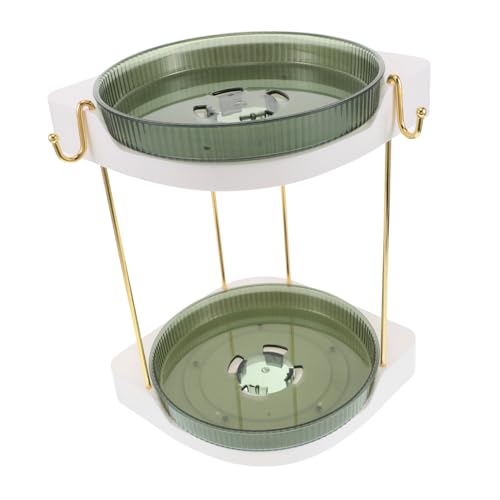 PERSELOSO Multilayer Kosmetik Organizer mit Drehfunktion Platzsparender Aufbewahrungsrack für Badezimmer Schminktisch und Toilettenartikel Elegant und Funktional Große Kapazität PERSELOSO Multilayer Kosmetik Organizer mit Drehfunktion Platzsparender Aufbewahrungsrack für Badezimmer Schminktisch und Toilettenartikel Elegant und Funktional Große Kapazität von PERSELOSO