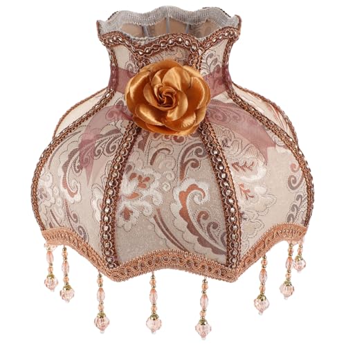 PERSELOSO Retro Tischlampe Lampenschirm aus Stoff Fassung Eleganter Lampenschirm für Stehlampe Tischlampe und Wandleuchte für Gemütliche Räume PERSELOSO Retro Tischlampe Lampenschirm aus Stoff Fassung Eleganter Lampenschirm für Stehlampe Tischlampe und Wandleuchte für Gemütliche Räume von PERSELOSO
