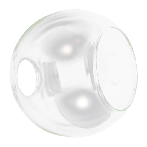 PERSELOSO Runder Glaskugel Lampenschirm Vintage Lichtabdeckung mit Doppelten Öffnungen für Pendelleuchten und Wandleuchten Transparentes Design Konstruktion für Verschiedene PERSELOSO Runder Glaskugel Lampenschirm Vintage Lichtabdeckung mit Doppelten Öffnungen für Pendelleuchten und Wandleuchten Transparentes Design Konstruktion für Verschiedene von PERSELOSO