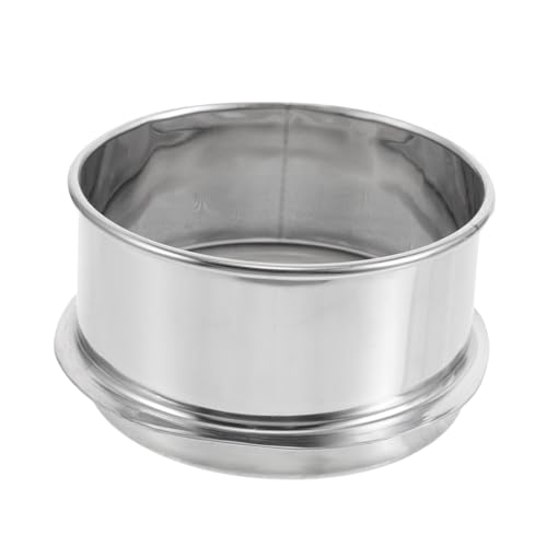 PERSELOSO Rundsieb für Keramikglanz Feinmaschiges Sieb für Glasurfilterung Unverzichtbares Werkzeug für und Keramikliebhaber Ergonomisches Design Langlebig und Präzise von PERSELOSO