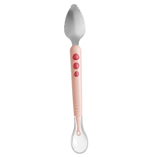 PERSELOSO Silikon Löffel mit Doppeltem Kopf Früchte und Brei Schabespachtel für Junge Mädchen zum Füttern und Trainieren Kompakt mit Aufbewahrungsbox für Einfache Handhabung und Hygienische PERSELOSO Silikon Löffel mit Doppeltem Kopf Früchte und Brei Schabespachtel für Junge Mädchen zum Füttern und Trainieren Kompakt mit Aufbewahrungsbox für Einfache Handhabung und Hygienische von PERSELOSO