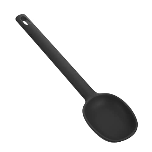 PERSELOSO Silikon Suppenlöffel Schwarz Hitzebeständig Multifunktional als Suppen Rührlöffel Ergonomisch für Haushalt Restaurant und Catering Praktisches Küchenutensil PERSELOSO Silikon Suppenlöffel Schwarz Hitzebeständig Multifunktional als Suppen Rührlöffel Ergonomisch für Haushalt Restaurant und Catering Praktisches Küchenutensil von PERSELOSO