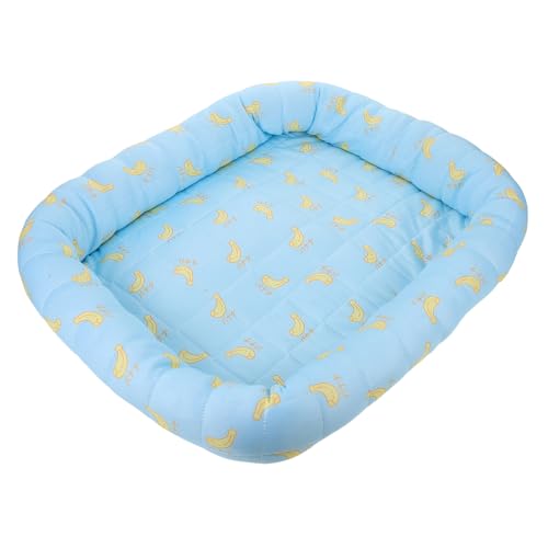 PERSELOSO Sommer Pet Kühlmatte für Hunde und Katzen Waschbare Ice Silk Schlafmatte Selbstkühlendes Bett für Innen und Außenbereich Atmungsaktiv und Hautfreundlich von PERSELOSO