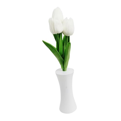PERSELOSO Tulpen Blumen Tischlampe Dekorative Nachttischlampe im Vintage Stil Tragbare LED Blumenlampe für Schlafzimmer Büro und Wohnzimmer Warmweißes Licht Kompakt und Leicht PERSELOSO Tulpen Blumen Tischlampe Dekorative Nachttischlampe im Vintage Stil Tragbare LED Blumenlampe für Schlafzimmer Büro und Wohnzimmer Warmweißes Licht Kompakt und Leicht von PERSELOSO