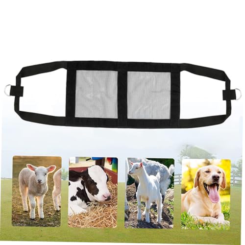 PERSELOSO Verstellbare Wiegehängematte für Nutztiere Tragbare Kälber Tier Wiegetasche Robuste Tierwaage Kleine Tiere Sicheres Halten Klappbar Schwarz PERSELOSO Verstellbare Wiegehängematte für Nutztiere Tragbare Kälber Tier Wiegetasche Robuste Tierwaage Kleine Tiere Sicheres Halten Klappbar Schwarz von PERSELOSO