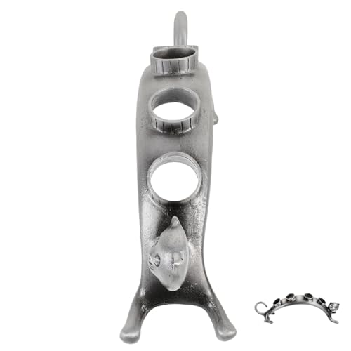 PERSELOSO Weinstopper Halter Tierform Flaschenverschluss Display Rack für Zuhause Party Deko Kreatives Design aus Zinklegierung Geeignet für Weinliebhaber Sammler PERSELOSO Weinstopper Halter Tierform Flaschenverschluss Display Rack für Zuhause Party Deko Kreatives Design aus Zinklegierung Geeignet für Weinliebhaber Sammler von PERSELOSO