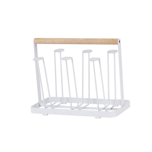 PERSELOSO Weißer Holz Holz Gläserhalter Weinregal Platzsparend Küchen Organizer Für Haushalt Hotel Robust Stabile Aufbewahrung Unter Schrank Modernes Design Für Weingläser Und Schüsseln PERSELOSO Weißer Holz Holz Gläserhalter Weinregal Platzsparend Küchen Organizer Für Haushalt Hotel Robust Stabile Aufbewahrung Unter Schrank Modernes Design Für Weingläser Und Schüsseln von PERSELOSO