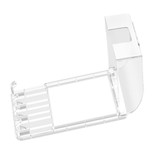 PERSELOSO wasserdichte Steckdosenabdeckung mit Hook für Badezimmer Transparentes Steckdosen Schutzcover Selbstklebend Spritzwassergeschützt Design für Optimale Raumnutzung von PERSELOSO