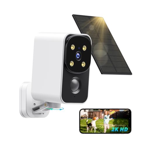 PESAIR Überwachungskamera mit Solar Akku für Außen, PIR Erkennung Nachtversion 2.4GHz WLAN PESAIR Überwachungskamera mit Solar Akku für Außen, PIR Erkennung Nachtversion 2.4GHz WLAN von PESAIR