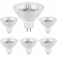 Pesce - gabrielle 800Lm Warmweiß 2700K Dimmbare Halogenlampe Gu5.3 50W 12V Halogenstrahler Mr16 6er-Pack von PESCE