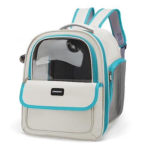 PETCUTE Haustier Rucksack für Hunde Katzen,Katzenrucksack mit Herausnehmbarer Matte,Airline-zugelassen,Faltbare Hund Träger Rucksack mit Internem Sicherheitsgur,Haustier Tragetasche für Wandern Reisen PETCUTE Haustier Rucksack für Hunde Katzen,Katzenrucksack mit Herausnehmbarer Matte,Airline-zugelassen,Faltbare Hund Träger Rucksack mit Internem Sicherheitsgur,Haustier Tragetasche für Wandern Reisen von PETCUTE
