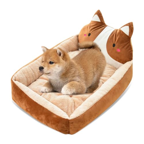 PETCUTE Hundebetten Waschbar Hundekissen Warm Hundeschlafplatz Flauschig Quadrat Hundebetten fur Kleiner Mittlere Großer Hund Katze PETCUTE Hundebetten Waschbar Hundekissen Warm Hundeschlafplatz Flauschig Quadrat Hundebetten fur Kleiner Mittlere Großer Hund Katze von PETCUTE