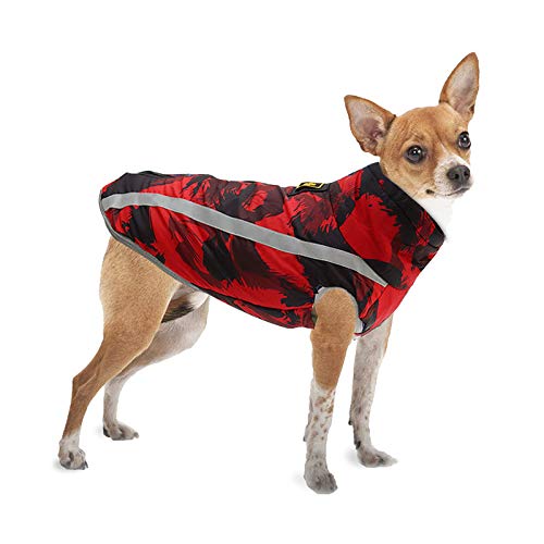 PETCUTE Hundemantel Wasserdicht Hundejacke für Kleine Mittel Große Hunde Warme Hundemantel Fleece Grosse Hunde von PETCUTE