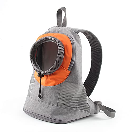 PETCUTE Hunderucksack für mittelgroße kleine Hunde,Verstellbare Katzenrucksack mit Kopf-Out und Ausbruchssicherem Design,Haustier Tragetasche für Hunde mit Herausnehmbarer Matte von PETCUTE