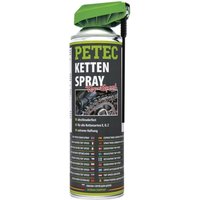 Petec Kettenspray 500 ml für alle Kettenarten X, 0, Z von PETEC