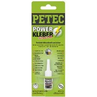 Petec - Power Kleber blitzschnell 3 g Flasche von PETEC