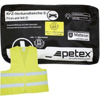 43939704 Plus schwarz din 13164:2022 inkl. Warnweste gelb en 20471 Verbandtasche Inkl. Warnwes - Petex von PETEX