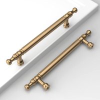 10 Stück Moderne Schrankgriffe 128mm Möbelgriffe für Kommode Küchenschränke Türgriffe mit Schrauben Gold von PETITES ECREVISSES