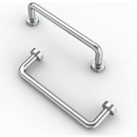 10er Set Schrankgriffe Bohrlochabstand Möbelgriff Chrom Küchengriffe Schubladengriffe mit Schrauben - 96mm von PETITES ECREVISSES