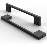 Petites Ecrevisses - 10 Stück Schubladengriffe Moderne Türgriffe Möbelgriffe für Schränke Kommode mit Schrauben Schwarz - 128mm Petites Ecrevisses - 10 Stück Schubladengriffe Moderne Türgriffe Möbelgriffe für Schränke Kommode mit Schrauben Schwarz - 128mm von PETITES ECREVISSES