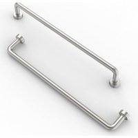 Petites Ecrevisses - 10er Set Schrankgriffe Bohrlochabstand Möbelgriff Silber Küchengriffe Schubladengriffe mit Schrauben - 192mm von PETITES ECREVISSES
