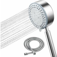 Petites Ecrevisses - Duschkopf Edelstahl mit Schlauch 1,5m Universal Handbrause Wassersparend Brausekopf Duschbrause für Baden und Spa von PETITES ECREVISSES